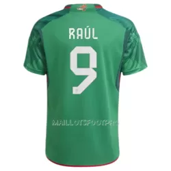 Maillot Mexique Raul 9 Homme Domicile Coupe du Monde 2022 Maillot Mexique Raul 9 Homme Domicile Coupe du Monde 2022
