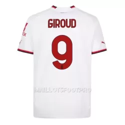 Maillot AC Milan Giroud 9 Homme Extérieur 2022-23 Maillot AC Milan Giroud 9 Homme Extérieur 2022-23