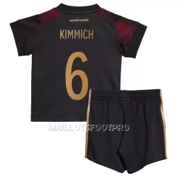 Maillot Allemagne Kimmich 6 Enfant Extérieur Coupe du Monde 2022 Maillot Allemagne Kimmich 6 Enfant Extérieur Coupe du Monde 2022
