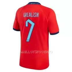 Maillot Angleterre Grealish 7 Homme Extérieur Coupe du Monde 2022 Maillot Angleterre Grealish 7 Homme Extérieur Coupe du Monde 2022