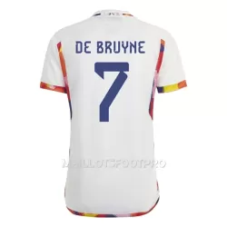 Maillot Belgique De Bruyne 7 Homme Extérieur Coupe du Monde 2022 Maillot Belgique De Bruyne 7 Homme Extérieur Coupe du Monde 2022