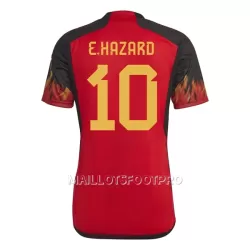 Maillot Belgique Hazard 10 Homme Domicile Coupe du Monde 2022 Maillot Belgique Hazard 10 Homme Domicile Coupe du Monde 2022