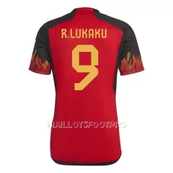 Maillot Belgique Lukaku 9 Homme Domicile Coupe du Monde 2022 Maillot Belgique Lukaku 9 Homme Domicile Coupe du Monde 2022