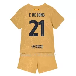 Maillot FC Barcelone Frenkie de Jong 21 Enfant Extérieur 2022-23 Maillot FC Barcelone Frenkie de Jong 21 Enfant Extérieur 2022-23