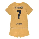 Maillot FC Barcelone O. Dembele 7 Enfant Extérieur 2022-23