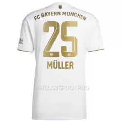 Maillot FC Bayern Munich Muller 25 Homme Extérieur 2022-23 Maillot FC Bayern Munich Muller 25 Homme Extérieur 2022-23