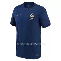 Maillot France Pogba 6 Homme Domicile Coupe du Monde 2022