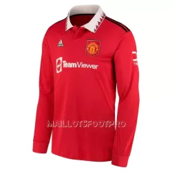 Maillot Manches Longues Manchester United Homme Domicile 2022-23 Maillot Manches Longues Manchester United Homme Domicile 2022-23