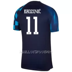 Maillot Croatie Brozovic 11 Homme Extérieur Coupe du Monde 2022 Maillot Croatie Brozovic 11 Homme Extérieur Coupe du Monde 2022