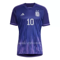 Maillot Messi 10 Argentine Homme Extérieur Coupe du Monde 2022