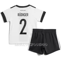 Maillot Allemagne Antonio Rudiger 2 Enfant Domicile Coupe du Monde 2022 Maillot Allemagne Antonio Rudiger 2 Enfant Domicile Coupe du Monde 2022