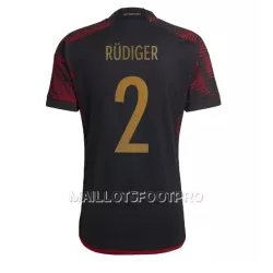 Maillot Allemagne Antonio Rudiger 2 Homme Extérieur Coupe du Monde 2022 Maillot Allemagne Antonio Rudiger 2 Homme Extérieur Coupe du Monde 2022