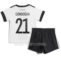 Maillot Allemagne Ilkay Gundogan 21 Enfant Domicile Coupe du Monde 2022 Maillot Allemagne Ilkay Gundogan 21 Enfant Domicile Coupe du Monde 2022