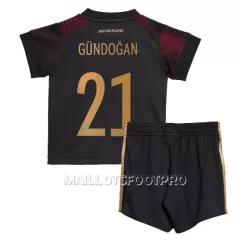 Maillot Allemagne Ilkay Gundogan 21 Enfant Extérieur Coupe du Monde 2022 Maillot Allemagne Ilkay Gundogan 21 Enfant Extérieur Coupe du Monde 2022