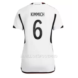 Maillot Allemagne Joshua Kimmich 6 Femme Domicile Coupe du Monde 2022 Maillot Allemagne Joshua Kimmich 6 Femme Domicile Coupe du Monde 2022