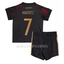 Maillot Allemagne Kai Havertz 7 Enfant Extérieur Coupe du Monde 2022 Maillot Allemagne Kai Havertz 7 Enfant Extérieur Coupe du Monde 2022