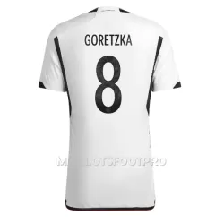 Maillot Allemagne Leon Goretzka 8 Homme Domicile Coupe du Monde 2022 Maillot Allemagne Leon Goretzka 8 Homme Domicile Coupe du Monde 2022