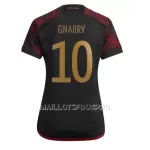 Maillot Allemagne Serge Gnabry 10 Femme Extérieur Coupe du Monde 2022