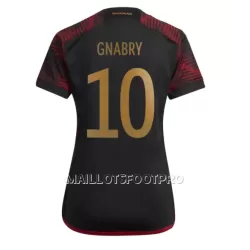 Maillot Allemagne Serge Gnabry 10 Femme Extérieur Coupe du Monde 2022 Maillot Allemagne Serge Gnabry 10 Femme Extérieur Coupe du Monde 2022