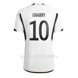 Maillot Allemagne Serge Gnabry 10 Homme Domicile Coupe du Monde 2022 Maillot Allemagne Serge Gnabry 10 Homme Domicile Coupe du Monde 2022