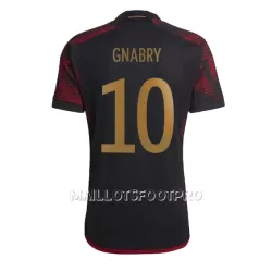 Maillot Allemagne Serge Gnabry 10 Homme Extérieur Coupe du Monde 2022 Maillot Allemagne Serge Gnabry 10 Homme Extérieur Coupe du Monde 2022