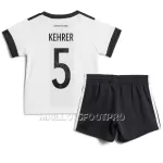 Maillot Allemagne Thilo Kehrer 5 Enfant Domicile Coupe du Monde 2022
