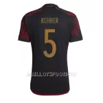 Maillot Allemagne Thilo Kehrer 5 Homme Extérieur Coupe du Monde 2022