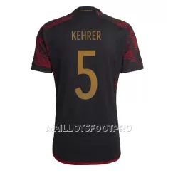 Maillot Allemagne Thilo Kehrer 5 Homme Extérieur Coupe du Monde 2022 Maillot Allemagne Thilo Kehrer 5 Homme Extérieur Coupe du Monde 2022