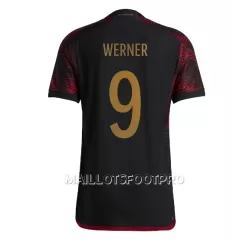 Maillot Allemagne Timo Werner 9 Homme Extérieur Coupe du Monde 2022 Maillot Allemagne Timo Werner 9 Homme Extérieur Coupe du Monde 2022