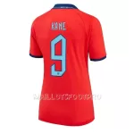 Maillot Angleterre Harry Kane 9 Femme Extérieur Coupe du Monde 2022