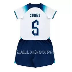 Maillot Angleterre John Stones 5 Enfant Domicile Coupe du Monde 2022 Maillot Angleterre John Stones 5 Enfant Domicile Coupe du Monde 2022