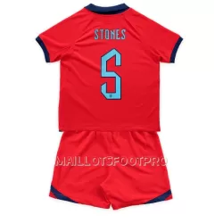 Maillot Angleterre John Stones 5 Enfant Extérieur Coupe du Monde 2022 Maillot Angleterre John Stones 5 Enfant Extérieur Coupe du Monde 2022