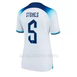 Maillot Angleterre John Stones 5 Femme Domicile Coupe du Monde 2022 Maillot Angleterre John Stones 5 Femme Domicile Coupe du Monde 2022