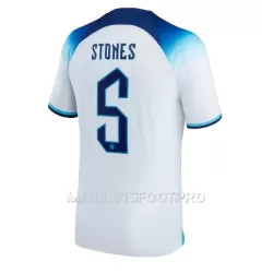 Maillot Angleterre John Stones 5 Homme Domicile Coupe du Monde 2022 Maillot Angleterre John Stones 5 Homme Domicile Coupe du Monde 2022