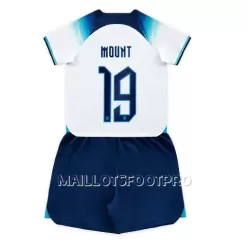 Maillot Angleterre Mason Mount 19 Enfant Domicile Coupe du Monde 2022 Maillot Angleterre Mason Mount 19 Enfant Domicile Coupe du Monde 2022