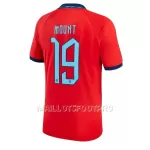 Maillot Angleterre Mason Mount 19 Homme Extérieur Coupe du Monde 2022