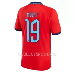 Maillot Angleterre Mason Mount 19 Homme Extérieur Coupe du Monde 2022 Maillot Angleterre Mason Mount 19 Homme Extérieur Coupe du Monde 2022