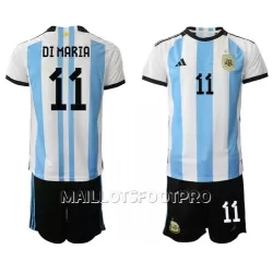 Maillot Argentine Angel Di Maria 11 Enfant Domicile Coupe du Monde 2022 Maillot Argentine Angel Di Maria 11 Enfant Domicile Coupe du Monde 2022