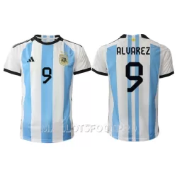 Maillot Argentine Julian Alvarez 9 Homme Domicile Coupe du Monde 2022 Maillot Argentine Julian Alvarez 9 Homme Domicile Coupe du Monde 2022