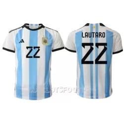 Maillot Argentine Lautaro Martinez 22 Homme Domicile Coupe du Monde 2022 Maillot Argentine Lautaro Martinez 22 Homme Domicile Coupe du Monde 2022