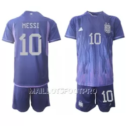 Maillot Argentine Lionel Messi 10 Enfant Extérieur Coupe du Monde 2022 Maillot Argentine Lionel Messi 10 Enfant Extérieur Coupe du Monde 2022