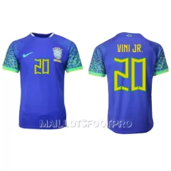 Maillot Brésil Vini JR 20 Homme Extérieur Coupe du Monde 2022 Maillot Brésil Vini JR 20 Homme Extérieur Coupe du Monde 2022