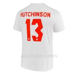 Maillot Canada Atiba Hutchinson 13 Homme Extérieur Coupe du Monde 2022 Maillot Canada Atiba Hutchinson 13 Homme Extérieur Coupe du Monde 2022