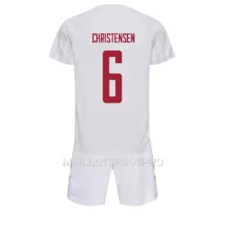 Maillot Danemark Andreas Christensen 6 Enfant Extérieur Coupe du Monde 2022 Maillot Danemark Andreas Christensen 6 Enfant Extérieur Coupe du Monde 2022