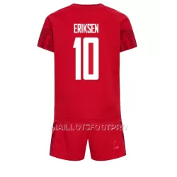 Maillot Danemark Christian Eriksen 10 Enfant Domicile Coupe du Monde 2022 Maillot Danemark Christian Eriksen 10 Enfant Domicile Coupe du Monde 2022