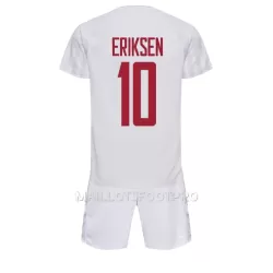 Maillot Danemark Christian Eriksen 10 Enfant Extérieur Coupe du Monde 2022 Maillot Danemark Christian Eriksen 10 Enfant Extérieur Coupe du Monde 2022