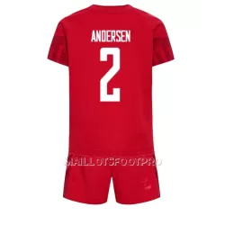 Maillot Danemark Joachim Andersen 2 Enfant Domicile Coupe du Monde 2022 Maillot Danemark Joachim Andersen 2 Enfant Domicile Coupe du Monde 2022