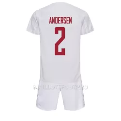 Maillot Danemark Joachim Andersen 2 Enfant Extérieur Coupe du Monde 2022 Maillot Danemark Joachim Andersen 2 Enfant Extérieur Coupe du Monde 2022