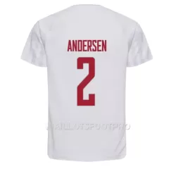Maillot Danemark Joachim Andersen 2 Homme Extérieur Coupe du Monde 2022 Maillot Danemark Joachim Andersen 2 Homme Extérieur Coupe du Monde 2022