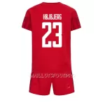 Maillot Danemark Pierre-Emile Hojbjerg 23 Enfant Domicile Coupe du Monde 2022